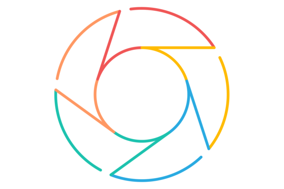 Business Infographic Shape. Color Line D for Graphics and Illustrations
