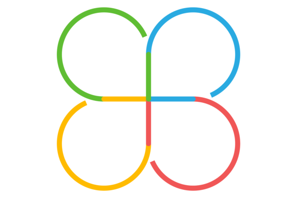 Color Line Shape for Text: A Modern Graphic Design Asset