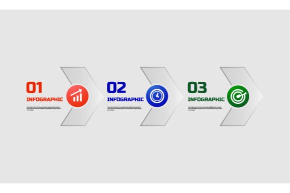 Infographic Glass Morphism Banner Design for Modern Graphics