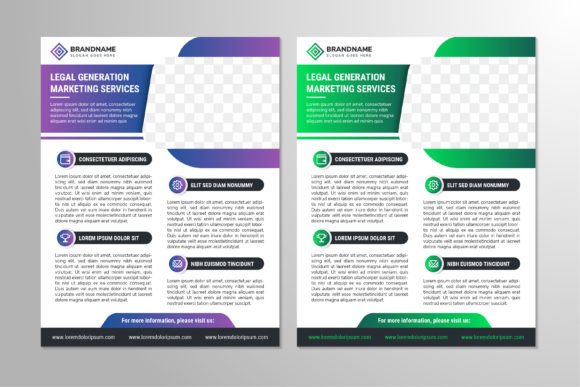 Legal Generation Vertical Flyer - A Print Template for Graphics