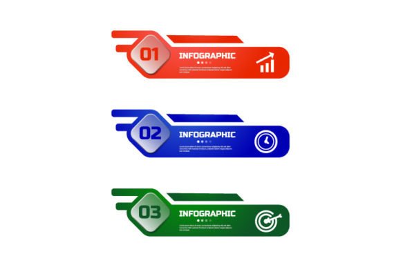 Modern Infographic Element Design Vector Review