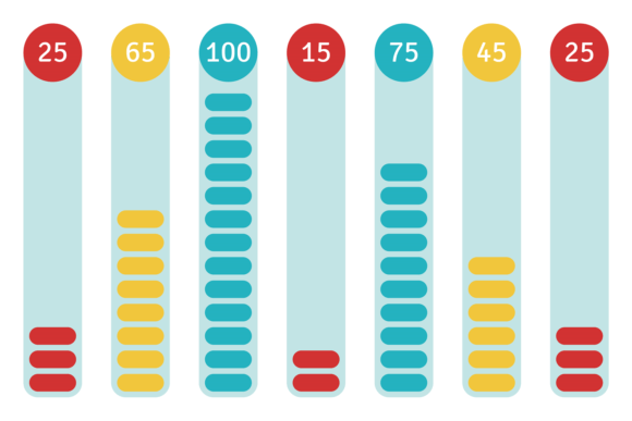 Progress Scales Graphic Design Asset for Handmade Creations