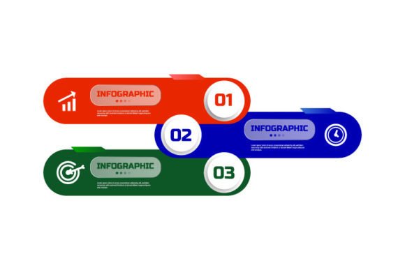 Step Infographic Banner Element Design for Handmade Projects