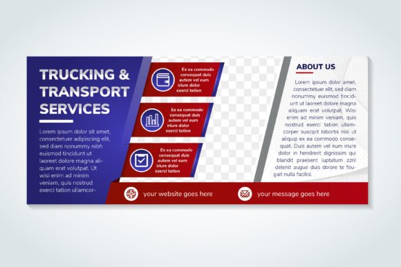 Transport Services Horizontal Banner Review