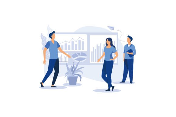 Vector Illustration of Business: A Versatile Graphic Asset for Branding